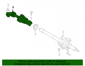 Subaru Forester 19-24 steering shaft