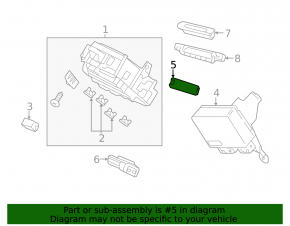 Gateway Unit Control Module Honda Accord 13-17 with bracket