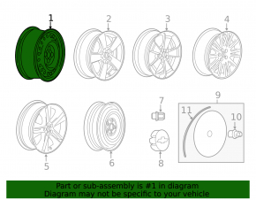 Wheel disk R16 Chevrolet Cruze 11-15 iron, rusty