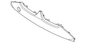 BMW X3 G45 25-26 M50 Front Bumper Lip