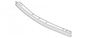 Lower front bumper reinforcement for Toyota Corolla 20-23 5D