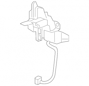 Toyota Avalon 13-18 hood lock with sensor