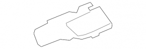 Right dashboard air duct deflector BMW X7 G07 19-22