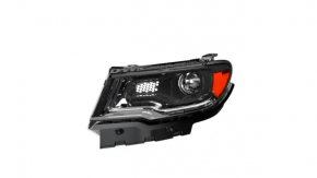 Left front headlight for Jeep Compass 17-19 xenon + LED