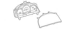 Toyota Solara 04-08 Instrument Cluster 143k Miles Scratches
