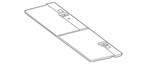 Front trunk floor Mercedes GLS-class X166 13-19