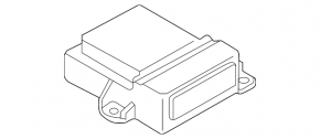 SRS airbag module airbag computer Mazda 3 19-22