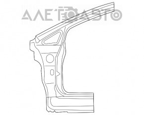 Front right quarter Mazda CX-7 06-09