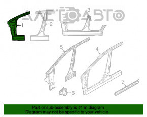 Front right quarter Mazda CX-7 06-09
