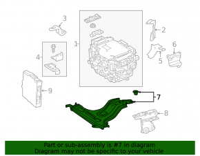 Toyota Rav4 13-18 inverter bracket