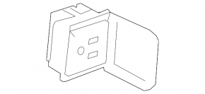 Chevrolet Malibu Center Console Socket 16-22