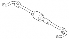 Active stabilizer rear BMW 5 F10 11-16 3.0T