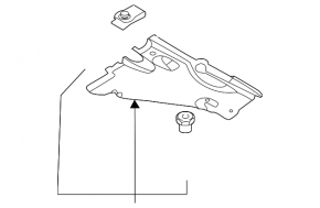 Underbody protection rear right Audi A6 C8 19-