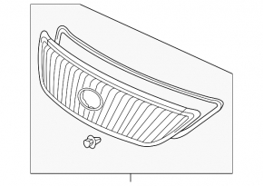 Lexus RX300 RX330 04-07 grille