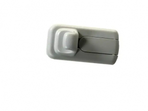 Driver's visor hook Jeep Cherokee KL 19- gray
