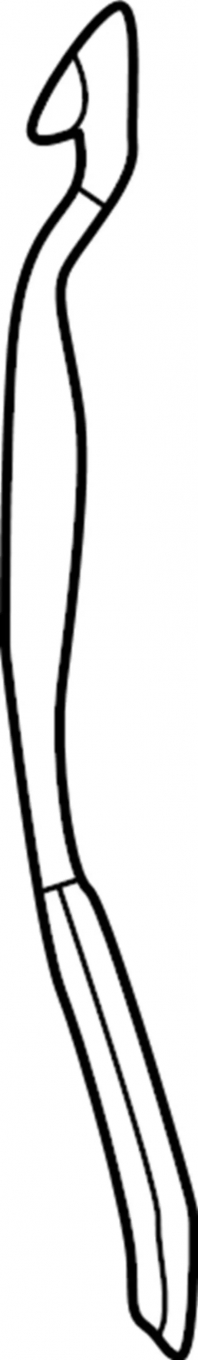Right door-wing seal for Infiniti QX50 19-20