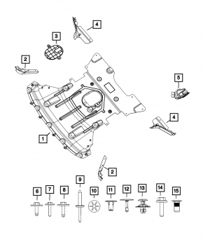 Engine protection Jeep Grand Cherokee WL 22-25 PHEV