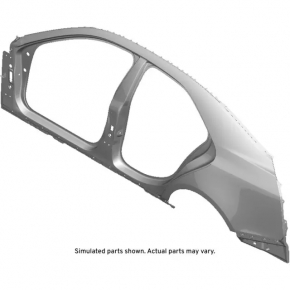 Quarter wing rear left Cadillac ATS 13- black WA8555 dents