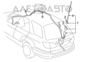 Lexus RX300 98-03 Antenna