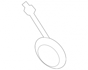 Hyundai Kona 18-23 EV Front Bumper Tow Hook Cap