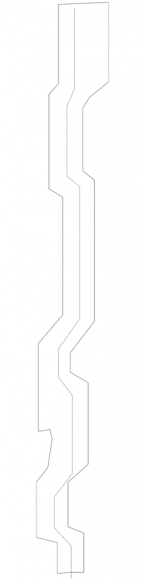 Right radiator deflector seal Audi A3 8V 16-18 e-tron