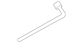 Wheel spanner Subaru Forester 14-18 SJ type 2