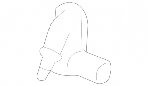 Washer nozzle right Mercedes W164 ML X164 GL