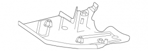 Rear left control arm cover for Mercedes W167 GLE 350 450 20-24 spring