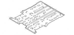 Boot Floor Ford Transit Connect MK2 13-18 Long Wheelbase