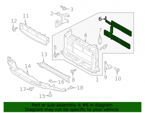Radiator blinds Ford Ecosport 18-22 1.0T
