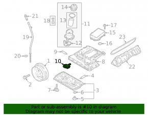 Audi Q7 20-26 3.0T MHEV Engine Oil Sump