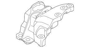 Engine mount right Nissan Rogue 21-21 2.5