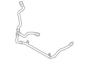 Cooling system hose BMW X1 E84 13-15 2.0T N20