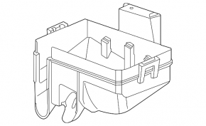 Volkswagen ID.4 23 underhood fuse box housing