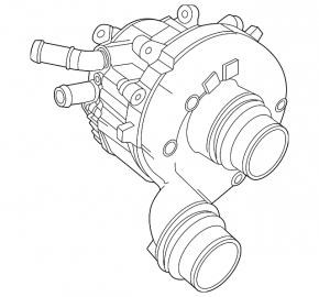Volvo XC60 22-23 B6 Compressor Assembly