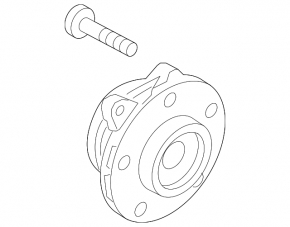 Mitsubishi Eclipse Cross 18-24 Front Left Hub