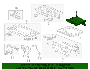 Second row monitor Acura MDX 14-15 prerest, type 2
