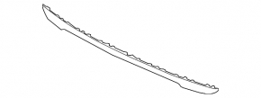 Front bumper lip VW Atlas 18-20 prerest
