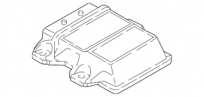 VW Atlas 21-23 SRS airbag computer module