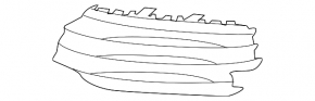 Front bumper grille right BMW X2 F39 18-23