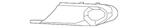 Front bumper grille side right VW Jetta 11-14 USA under fog lights SIGNEDA