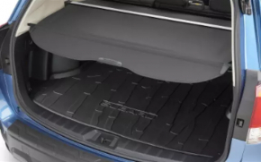 Black trunk curtain for Subaru Forester 19-24 SK