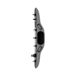 Trunk door handle with number plate light Fiat 500 12-17 chrome button not working