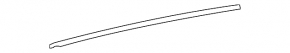 Upper rear right door molding Toyota Venza 21 - chrome