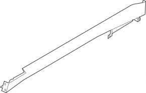 Right threshold Infiniti Q50 14-20