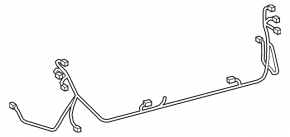 Toyota Prius 50 19-22 Rear Bumper Wiring for PMA
