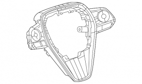 Toyota Venza 23-24 steering wheel controls