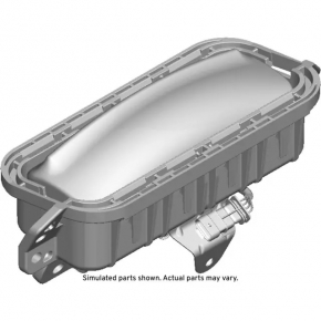 Airbag passenger in the dashboard Chevrolet Equinox 18-