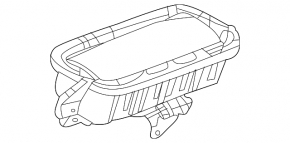 Airbag passenger in the dashboard Chevrolet Equinox 18-