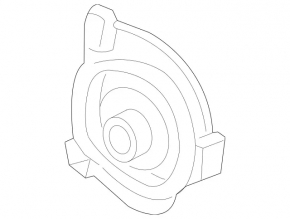 Mercedes GLC 16-22 Passenger Knee Subwoofer